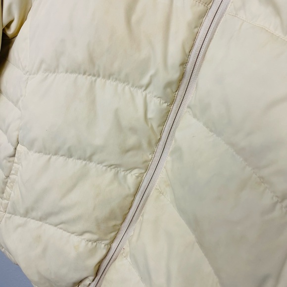 LL Bean Red Floral Quilted Puffer Reversible Snow Winter Jacket - Picture 10 of 14